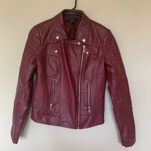 Vegan leather jacket